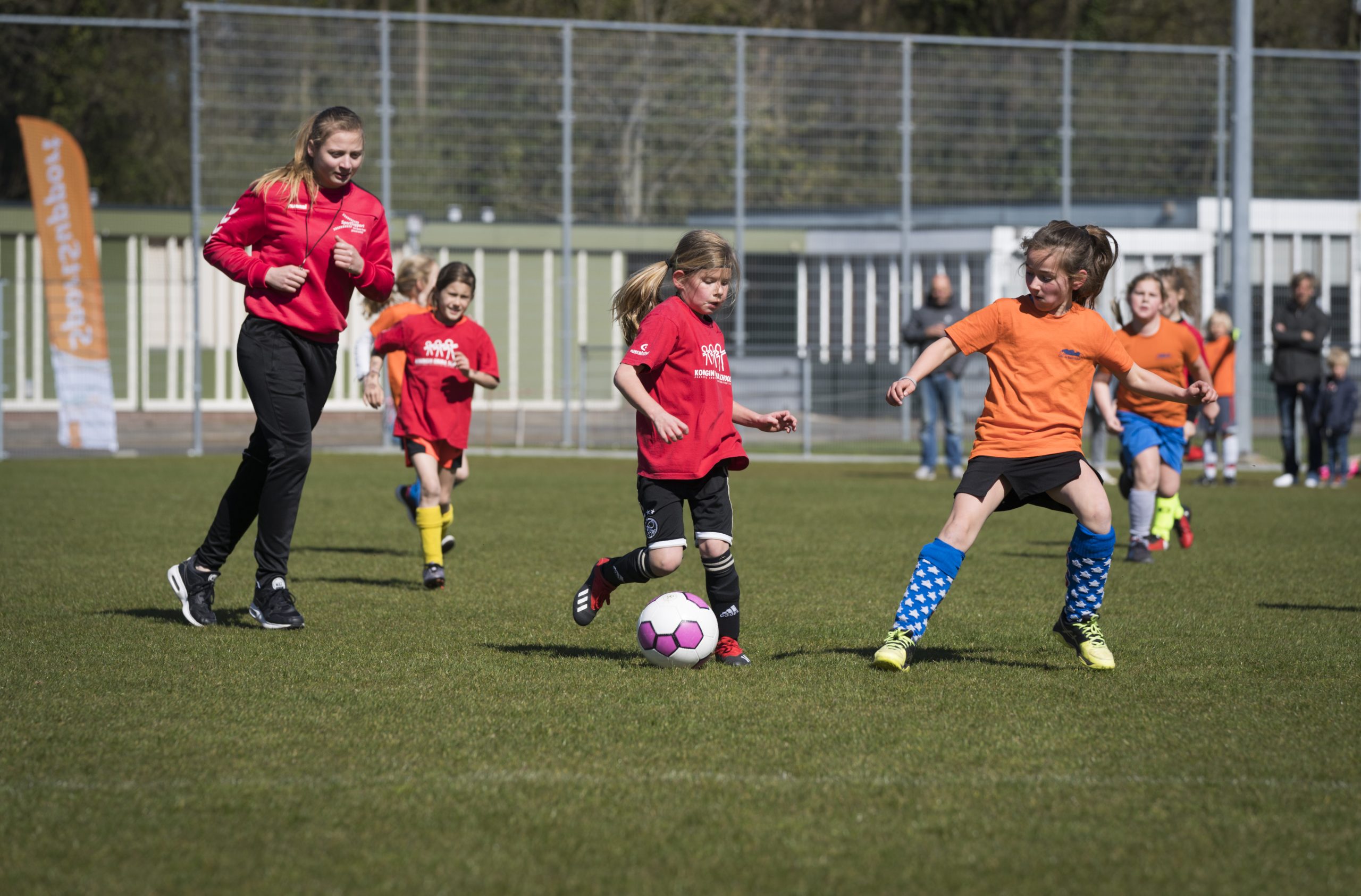 Schoolvoetbal toernooi Centrum-Zuidwest - Olympia Haarlem
