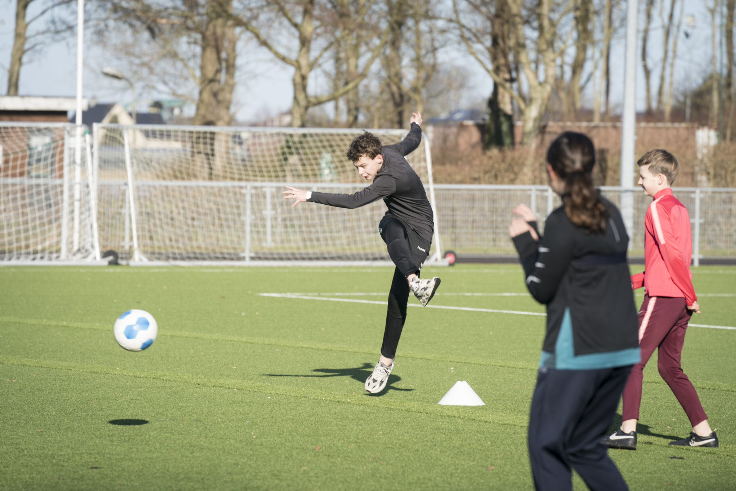 Schoolvoetbal toernooi Oost - Olympia Haarlem