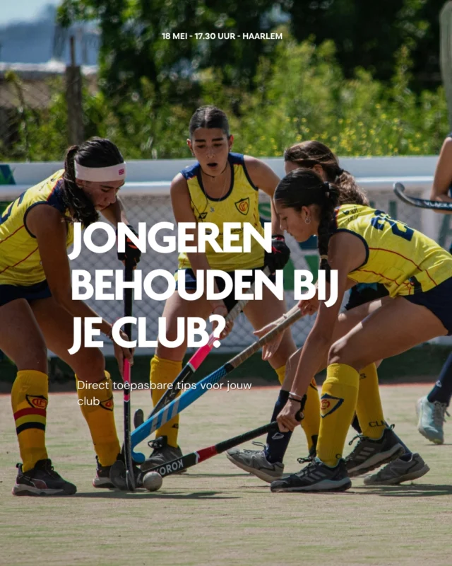 Hoe behouden we jongeren op de vereniging? 

Tijdens ons Sportcafé krijg je praktische tips én inzichten van Renée van Boekel (expert jongerencommunicatie) over hoe je jongeren betrokken houdt.

🗓️ 18 mei | Haarlem
👉 Aanmelden via link in bio

Herken je dit vraagstuk vanuit de vereniging? Dan is dit dé avond om bij aanwezig te zijn.

#sportcafe #jongeren #verenigingen #haarlem #sportsupport